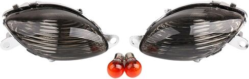 Front Turn Signals Indicator Blinker Light Compatible with Suzuki Hayabusa GSXR1300 GSX1300R 1999 2000 2001 2002 2003 2004 2005 2006 2007(Smoke) in Saudi Arabia