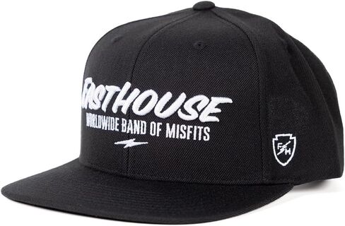 FASTHOUSE Youth Enterprise Hat (Black, One Size) in Saudi Arabia