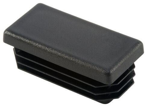 Caplugs 99191806 Plastic Plug for Rectangular Tubing. RER-1 1/2X2 1/2-12-1, PE-LD, Hole Width 1.500" Hole Length 2.500" Wall Thickness 12-16 Ga. (.109-.065)", Black (Pack of 60) in Saudi Arabia