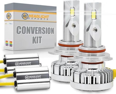 9012 مجموعة لمبات الشعاع المنخفض لعام 2007 نيسان ماكسيما التوصيل والتشغيل 6000K 22,000 لومن مع Canbus مدمج خالٍ من الأخطاء (عبوة من 2) ضوء الضباب in Kuwait