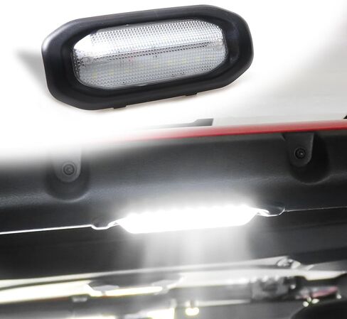 LED Interior Dome Lights Replacement Roof Reading Light Compatible with 2018-2025 Jeep Wrangler JL 4 Door Accessories Rear Seat Overhead Trunk Cargo Map Ceiling Light Kit 6500K White 18 LEDs in Saudi Arabia