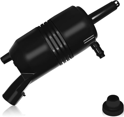 Front Windshield Washer Pump with Grommet, Replaces#385-232316A 22127652 89025062 89001122, Compatible with Silverado Blazer GMC Sierra Buick, Pontiac, Isuzu & Cadillac（1PCS) in Saudi Arabia