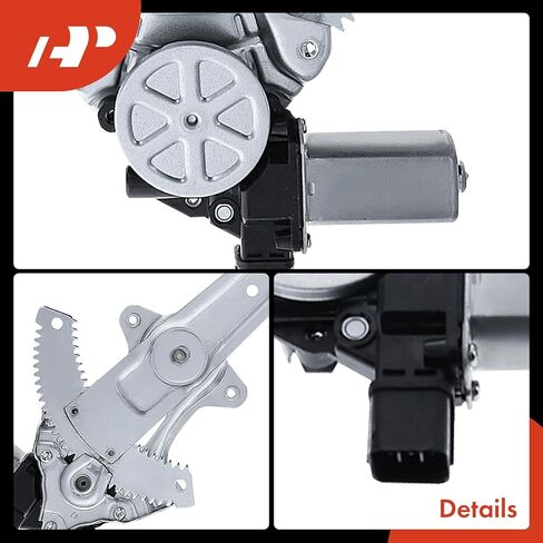 A-Premium Electric Power Window Regulator with Motor Compatible with Mitsubishi Outlander Sport 2011-2020, Front Left Driver Side in Saudi Arabia