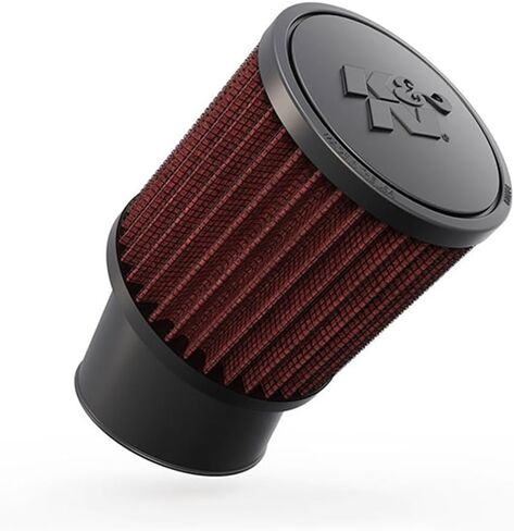 K&N Universal Clamp-On Air Intake Filter: High Performance, Premium, Washable, Replacement Air Filter: Flange Diameter: 2.4375 In, Filter Height: 4 In, Flange Length: 2 In, Shape: Round, RU-1750,Black in Saudi Arabia
