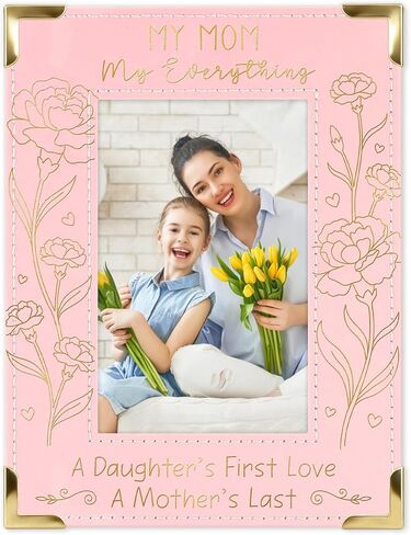 FLYAB 2024 Christmas Picture Frame - 4x6 Family Christmas Picture Frame - Holiday Photo Frame Christmas Presents Gifts for Family Friend Christmas Photo Frame for Home Tabletop Decoration in Kuwait