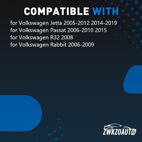 2 Pcs Rear Brake Hydraulic Hose Brake Line Hose for Volkswagen Jetta 2.5L 2005-2012 2014-2018, for Volkswagen GTI 2.0L 2006-2009 2012-2015, for Volkswagen Passat 2.0L 2006-2010 2015 Replace# H620969 in Saudi Arabia