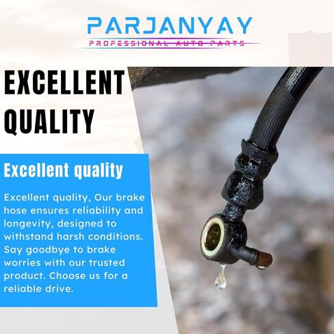 خرطوم الفرامل الهيدروليكي - خط الفرامل الخارجي الخلفي، مجموعة زوجية من طقم خرطوم الفرامل 2 يناسب لاند روفر ديسكفري 2014-2016 يناسب لاند روفر LR3 2005-2009 يناسب لاند روفر LR4 2010-2016 in Kuwait