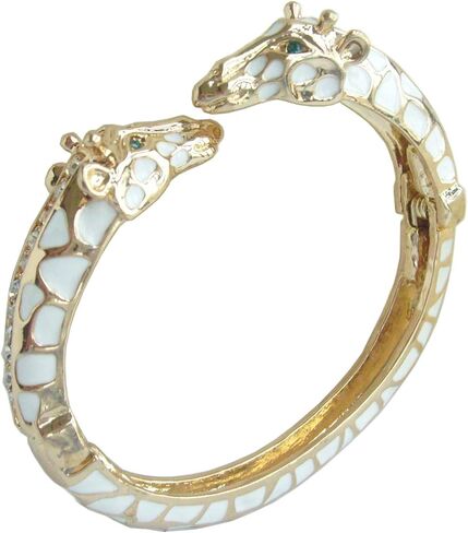 Unique Animal Giraffe Bracelet Bangle Cuff Clear Austrian Crystal in Saudi Arabia
