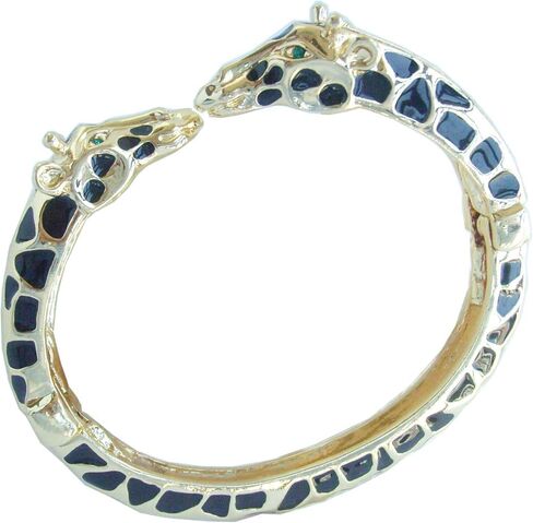 Unique Animal Giraffe Bracelet Bangle Cuff Clear Austrian Crystal in Saudi Arabia
