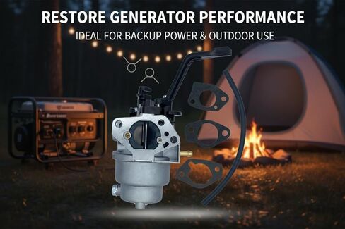 Generator Carburetor Replacement For P27-1C 0J58620157 Fits 389cc 420cc Engines, 5500W 6500W 7500W 8000W Generac Models in Saudi Arabia