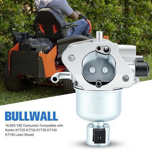مكربن ​​16-853-19S لـ Kohler KT725 KT730 KT735 KT740 KT745 جزازة العشب Kohler 7000 Series Carburator استبدال 1685319S بفلتر هواء 32 083 09-S in Saudi Arabia