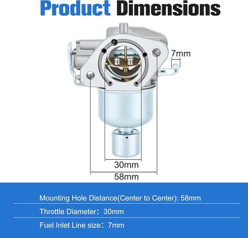 مكربن ​​16-853-19S لـ Kohler KT725 KT730 KT735 KT740 KT745 جزازة العشب Kohler 7000 Series Carburator استبدال 1685319S بفلتر هواء 32 083 09-S in Saudi Arabia