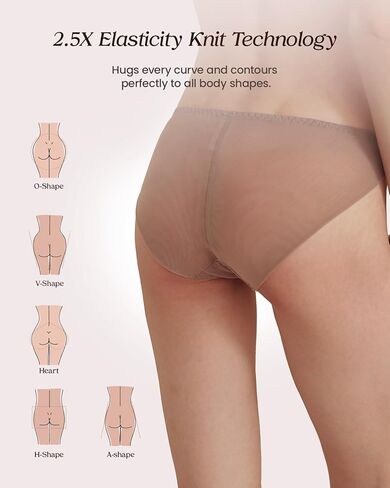 Mulberry Silk Underwear, Sexy Breathable Bikini Silk Satin Panties for Women in Saudi Arabia