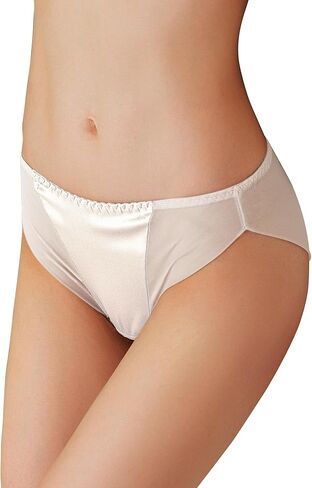 Mulberry Silk Underwear, Sexy Breathable Bikini Silk Satin Panties for Women in Saudi Arabia
