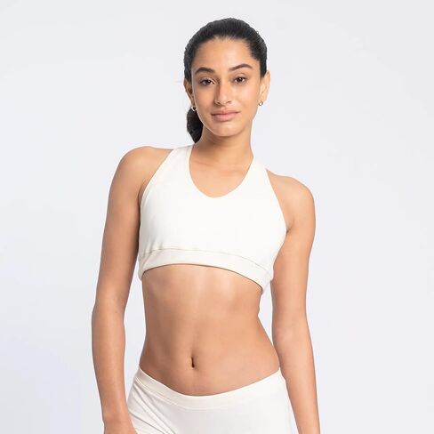 ayaecofashion Women's Organic Pima Cotton Chemical-Free Bralette Undyed S in Kuwait