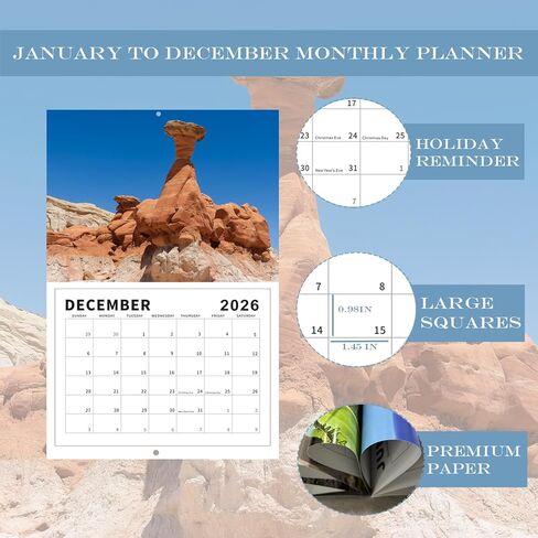 Nature's Cock Shots Calendar 2026,Nature'S Dick Calendar Natures Penis for Home Office White Elephant Gift Gag Gift in Kuwait