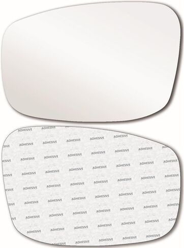 New Replacement Flat Mirror Glass with Full Size Adhesive for 2008-2015 Infiniti G25 G37 Q40 Q60 Driver Side View Left LH in Saudi Arabia