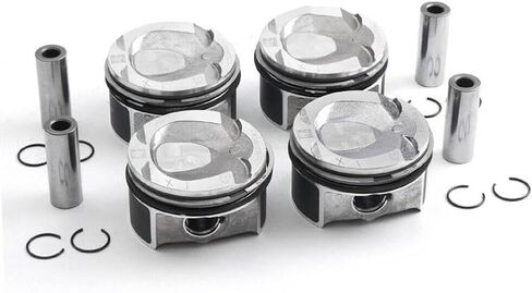 4 قطعة مجموعة حلقات المكبس الأداء بقطر STD 82 مللي متر متوافق مع محرك W204 W212 C200 C250 E250 CGI 1.8T in Kuwait