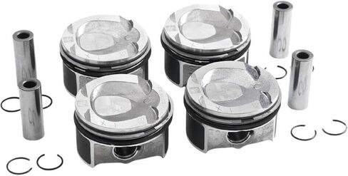 4 قطعة مجموعة حلقات المكبس الأداء بقطر STD 82 مللي متر متوافق مع محرك W204 W212 C200 C250 E250 CGI 1.8T in Kuwait