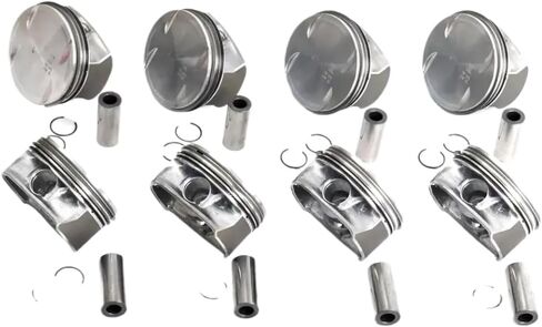 مجموعة المكبس والحلقة متوافقة مع محرك 5.5 لتر GAS M273 لـ CLK500 CLS500 E500 G500 ML500 GL500 R500 S500 CL500 06 15 in Kuwait