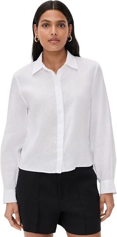Theory Women's Curve Sleeve Shirt in Saudi Arabia