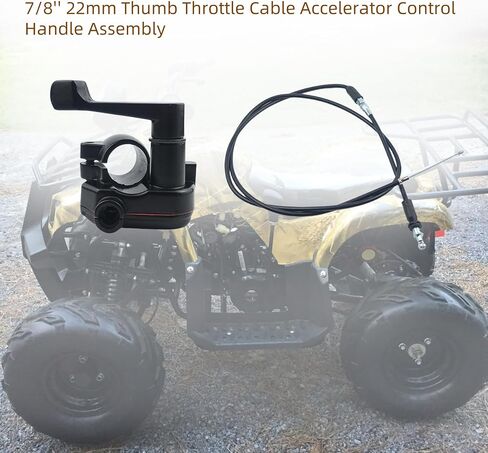 7/8 Inch 22mm Thumb Throttle Cable Accelerator Control Assembly for 50cc 70cc 90cc 110cc 125cc 250cc ATV Mini Quad in Kuwait