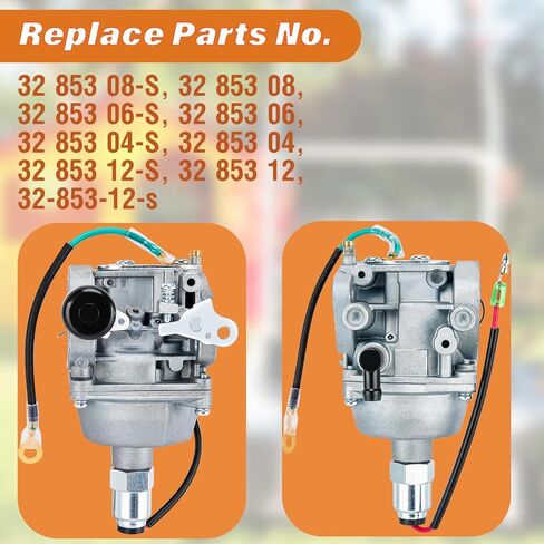32 853 12-s المكربن لكوهلر SV715 SV730 SV710 SV740 SV725 SV720 SV735 SV810 SV820 SV830 SV840 الشجاعة 22 23 24 25 26 27 HP محرك الحديقة مع مضخة الوقود استبدال 32 853 12-S 32-853-04-س in Kuwait