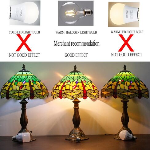 WERFACTORY Tiffany Floor Lamp Green Yellow Stained Glass Dragonfly Arch Lamp 12X18X64 Inch Gooseneck Adjustable Corner Standing Reading Light Decor Bedroom Living Room S009G Series in Saudi Arabia