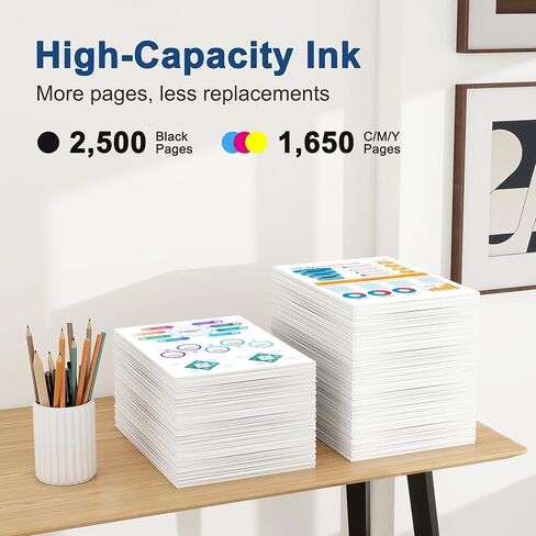 Pristar High Yield 936e 936 Ink Cartridges for HP Printers Replacement for HP 936 Ink Cartridges Combo Pack HP936 Compatible with HP Officejet Pro 9125e 9135 9120 9130 9730 Printers(4 Pack, BK/C/M/Y) in Kuwait