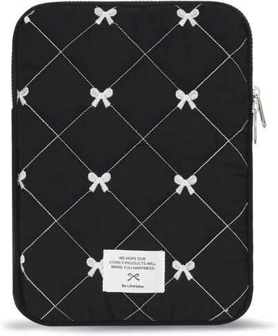 Quilted Puffy Laptop Sleeve 15-16 Inch for Women, Cute Padded Protective Laptop Case Compatible with MacBook Air 15 Inch, Fits Most 15-16 Inch Computer & Notebooks (Pink, 15/16) in Saudi Arabia