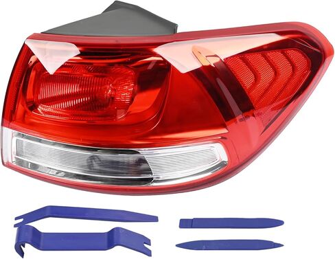 Rear Left Drive Side Outer Halogen Tail Light Assembly Fit for Kia Sorento L/LX/EX/SX 2016 2017 2018 Brake Stop Taillight Lamp Replaces 92401-C6000 92401C6000 in Saudi Arabia