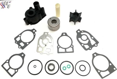 Water Pump Impeller Kit for 96148Q8 Mercury/Mariner Outboards and MerCruiser Stern Drives Repalces 46-96148Q8 46-96148A8 46-96148T8 46-96148A5 46-44292A4 in Saudi Arabia