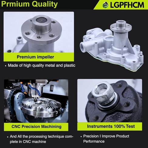 8981262311 8981262312 Engine Water Pump For Isuzu Engine 3LD1 3LD2 4LB1 4LC1 4LE1 4LE2 For Hitachi Excavators EX40U EX50U EX50UNA EX55UR-3 EX58MU ZX40U ZX50U ZX55UR ZX55UR-HHE #8981262313 in Saudi Arabia