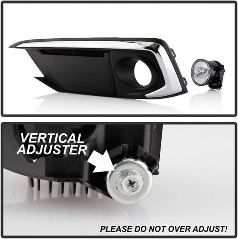 ACANII - For 2019-2021 Honda Civic Coupe/Sedan LED Bumper Fog Lights Driving Lamps w/Switch Pair Set Assembly Left+Right in Saudi Arabia