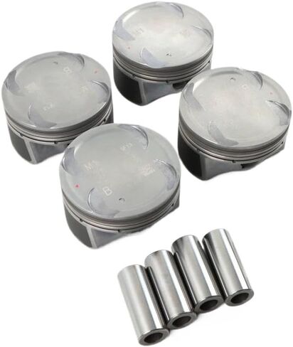 Piston and Piston Ring Set Compatible with 2011-2016 GT 1.8L Engines – Includes Parts 23041-2E100, 23040-2E000, 23040-2E001 in Kuwait