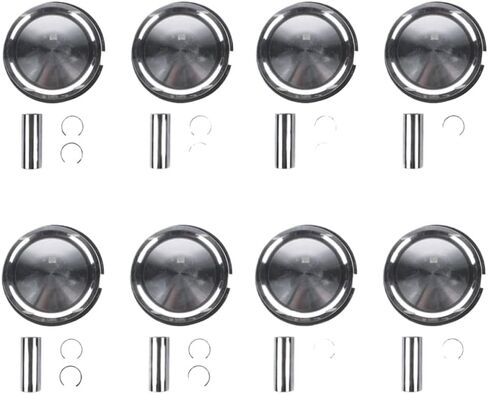 مكبس محرك بحلقات 8 قطع متوافق مع F Type XFR XF XK XKR XJ XJR LR4 AJ133 AJ133 5.0 V8 STD in Kuwait