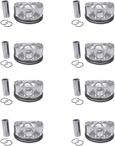 مكبس محرك بحلقات 8 قطع متوافق مع F Type XFR XF XK XKR XJ XJR LR4 AJ133 AJ133 5.0 V8 STD in Kuwait