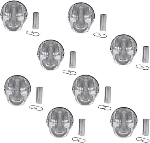 مكبس محرك بحلقات 8 قطع متوافق مع F Type XFR XF XK XKR XJ XJR LR4 AJ133 AJ133 5.0 V8 STD in Kuwait