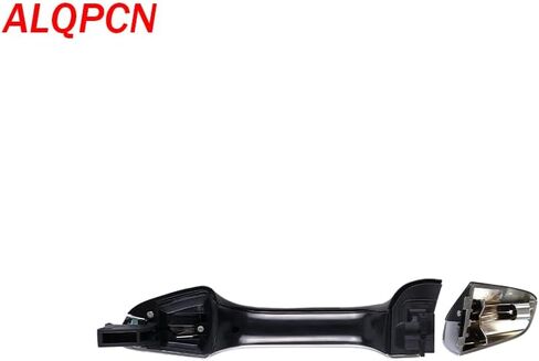 Rear Right Exterior Door Handle Chrome with Black Painted Compatible with Kia Optima 2016-2019 in Saudi Arabia