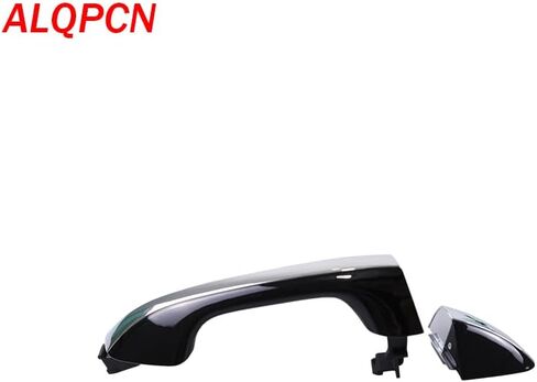 Rear Right Exterior Door Handle Chrome with Black Painted Compatible with Kia Optima 2016-2019 in Saudi Arabia