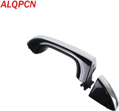 Rear Right Exterior Door Handle Chrome with Black Painted Compatible with Kia Optima 2016-2019 in Saudi Arabia