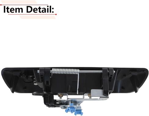 RLB-HILON Tailgate Handle Compatible with Nissan Titan 2017 2018 2019 2020 2021 2022 2023 2024 Year, Textured Black Color, with Camera Hole in Saudi Arabia