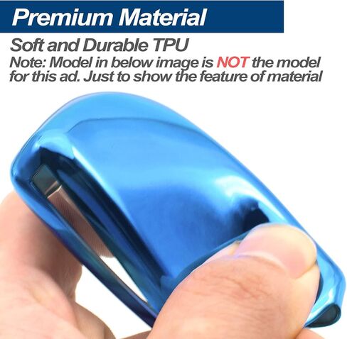 Fit for Subaru WRX BRZ Ascent Forester Crosstrek Legacy Outback Impreza XV WRX STI XV Crosstrek TPU Key Fob Cover Case Shell Holder Protector Keyless Entry Sleeve Accessories, Blue in Saudi Arabia