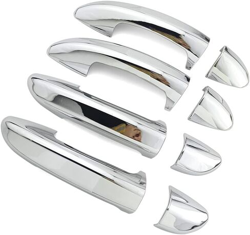 Exterior Door Handle Cover Trim for Volkswagen VW Passat B6 B7 2006-2015 CC 2009-2017 Accessories Decor (Carbon Fiber Pattern) in Kuwait