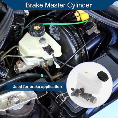 No.585102E100/58510-2E100 Brake Master Cylinder with Reservoir for Kia Sportage 2004-2012 Hydraulic Master Cylinder Aluminum Alloy Plastic 1 Pc in Saudi Arabia