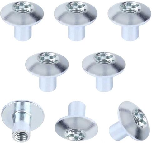 Fuoequl 5/16" Torx Barrel Nuts fit Trailer Door hasp 8 pcs (Nuts only) in Kuwait