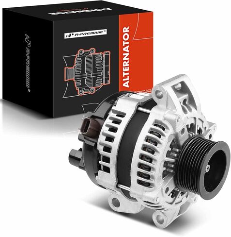 مولد كهربائي ممتاز متوافق مع Ford F-250 F-350 F-450 F-550 Super Duty 2008 2009 2010 V8 6.4L، 12V 200A CW 8-Groove Pulley، استبدال # 104210-6103، 7C3Z10346EA in Saudi Arabia
