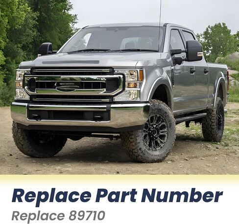 ASTROSYNC 2PCS Extended Stainless Steel Front Brake Lines Compatible with Ford F-250 F-350 Super Duty 2008-2016 4-6" Suspension Lift Replace 89710 in Kuwait