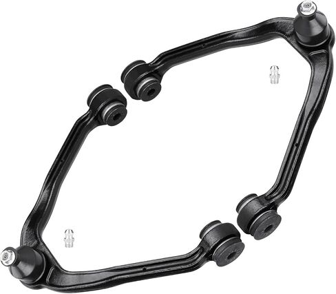 أذرع التحكم العلوية الأمامية مع وصلة كروية لـ Escalade 02-06، Chevy Silverado 99-06، Suburban 1500 Tahoe Avalanche Express GMC Sierra Savana Yukon Suspension Kit K80826 15864153 in Saudi Arabia