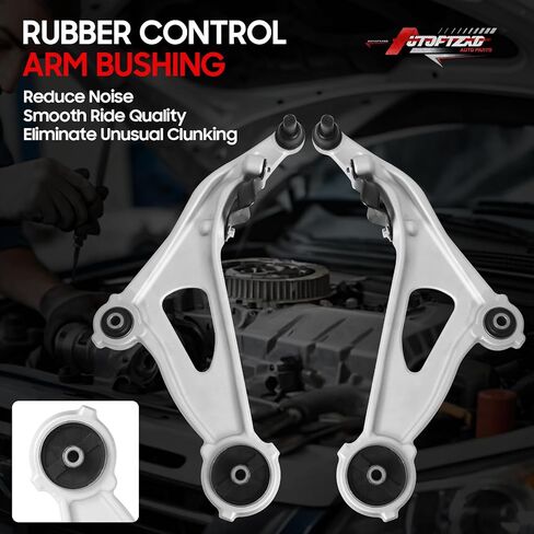 10Pcs Front Suspension Kit for 2013-2020 Nissan Pathfinder, In-finiti JX35 QX60, 2 Lower Control Arm w/Ball Joint 2 Sway Bar Link 4 Outer & Inner Tie Rod End (# K623063 K750282 EV801209 ES801265) in Saudi Arabia